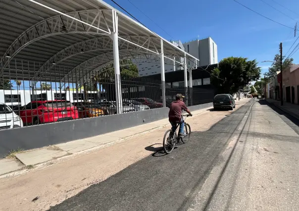 La calle de Durango que, tras la construcción de un enorme edificio, requirió reparación total