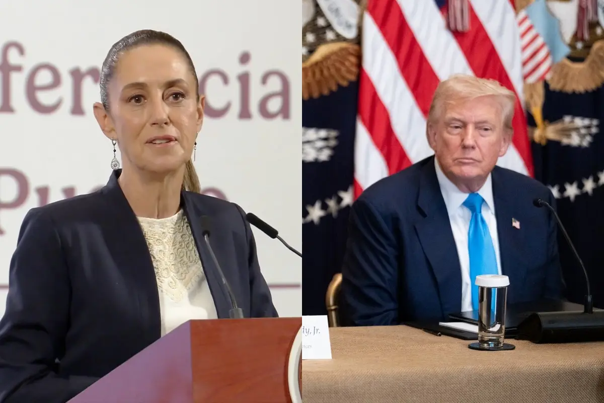 Claudia Sheinbaum y Donald Trump Foto: Gobierno de México/The White House