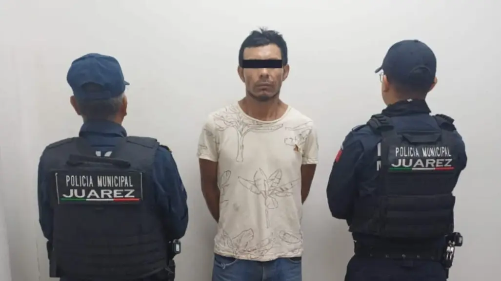 Detienen a hombre señalado por acoso sexual en Juárez