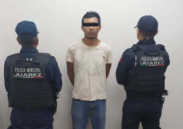 Detienen a hombre señalado por acoso sexual en Juárez