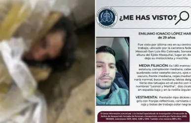 Hallan con vida en CDMX a joven de Mexicali desaparecido en 2023
