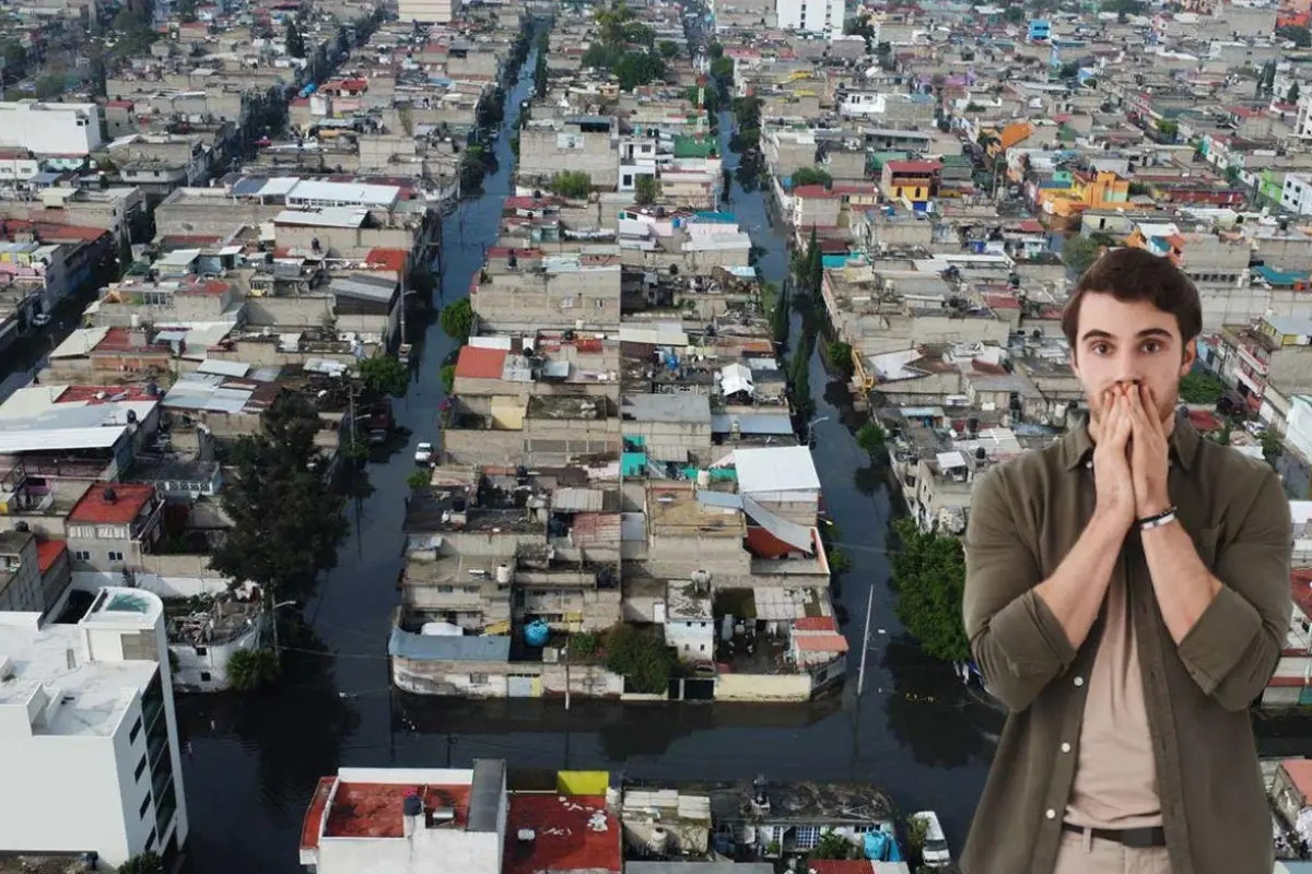 Calles más inundadas de CDMX. Foto: UNAM | Canva