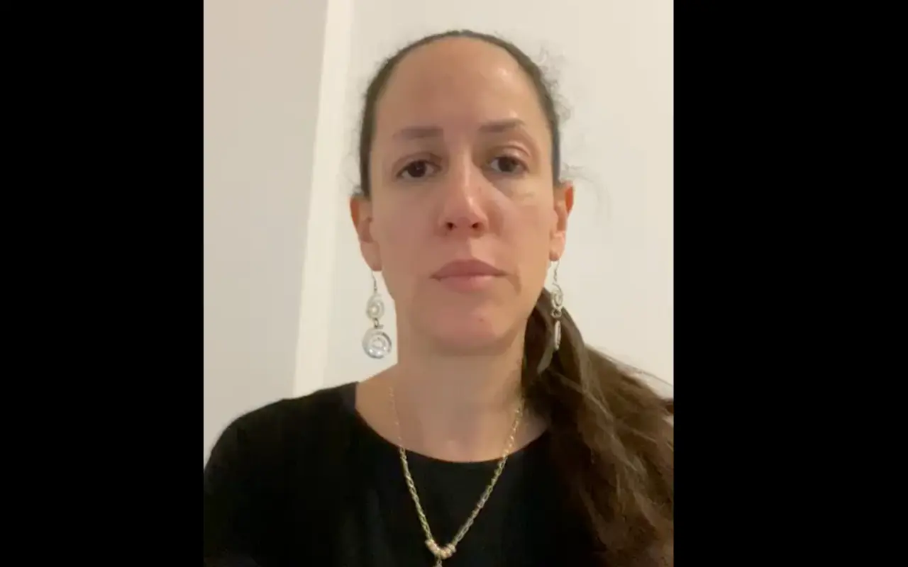 Sandra Decasper Chacón. Captura de pantalla: X (@sophia_ale)