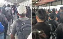 EN VIVO | Desalojan tren de la Línea 7 del Metro y genera caos; así la marcha de trenes este jueves