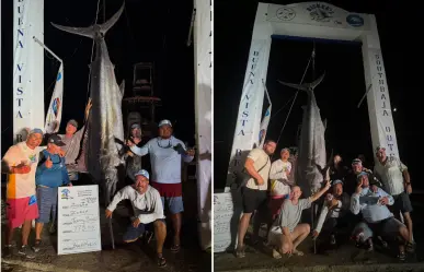 Capturan el marlín más grande en la historia del torneo Bisbee´s East Cape