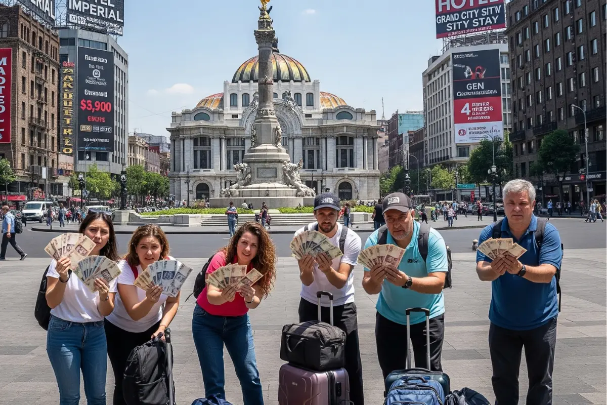 Vacaciones en CDMX. Foto: IA
