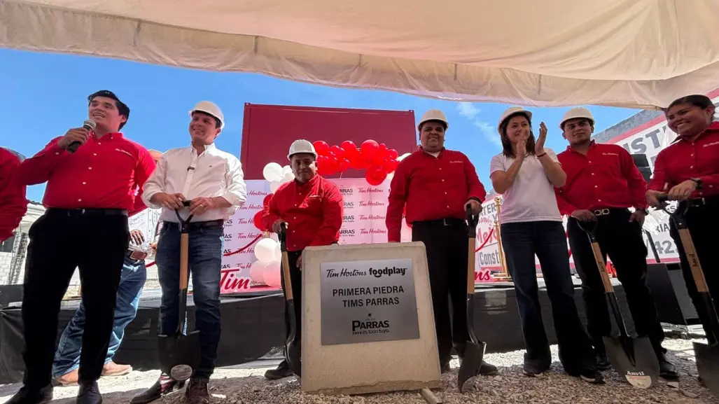 ¿Tim Hortons en Parras? Ponen la primera piedra de la sucursal