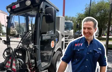 Adrián de la Garza equipa Monterrey con barredoras de alta tecnología