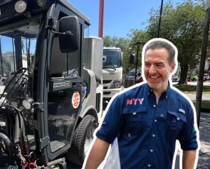 Adrián de la Garza equipa Monterrey con barredoras de alta tecnología