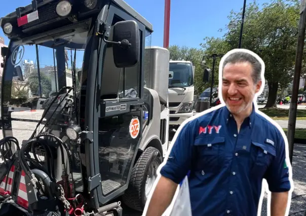 Adrián de la Garza equipa Monterrey con barredoras de alta tecnología