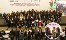Noventa jóvenes se gradúan de ‘Reconecta por la Paz’, el programa que ofrece segundas oportunidades en CDMX