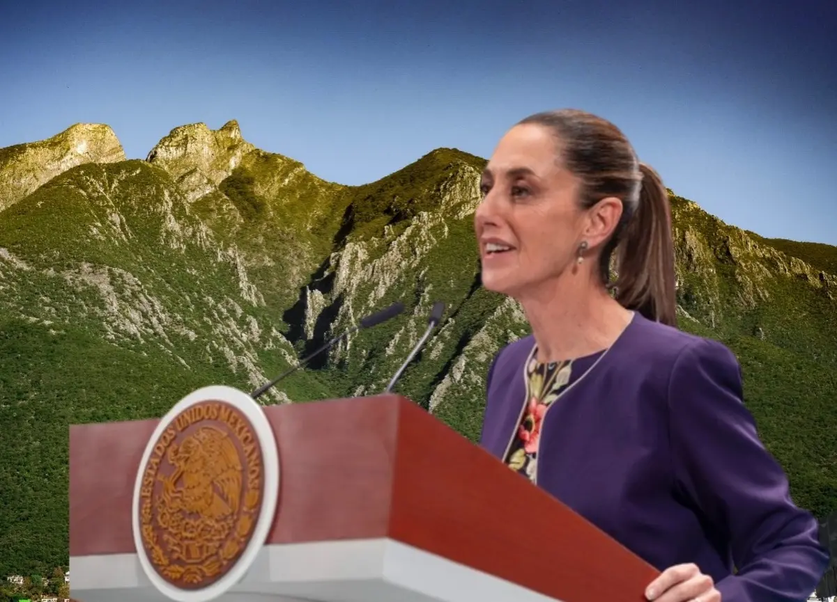 La presidenta de México, Claudia Sheinbaum, elogió públicamente los avances de Nuevo León en materia de seguridad, subrayando los resultados positivos alcanzados por el gobierno de Samuel García Sepúlveda. Foto: Canva.