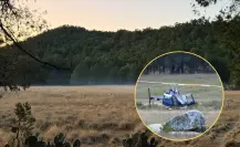 Denuncian descenso de helicóptero y marcaje de terrenos ilegal en esta área protegida de BCS