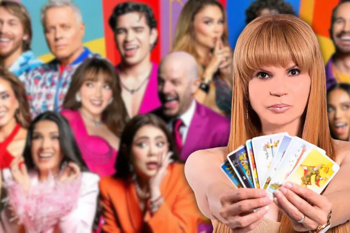 Mhoni Vidente advierte fracaso por bajo rating (Foto: X, @LaCasaFamososMx / Deezer / Canva)