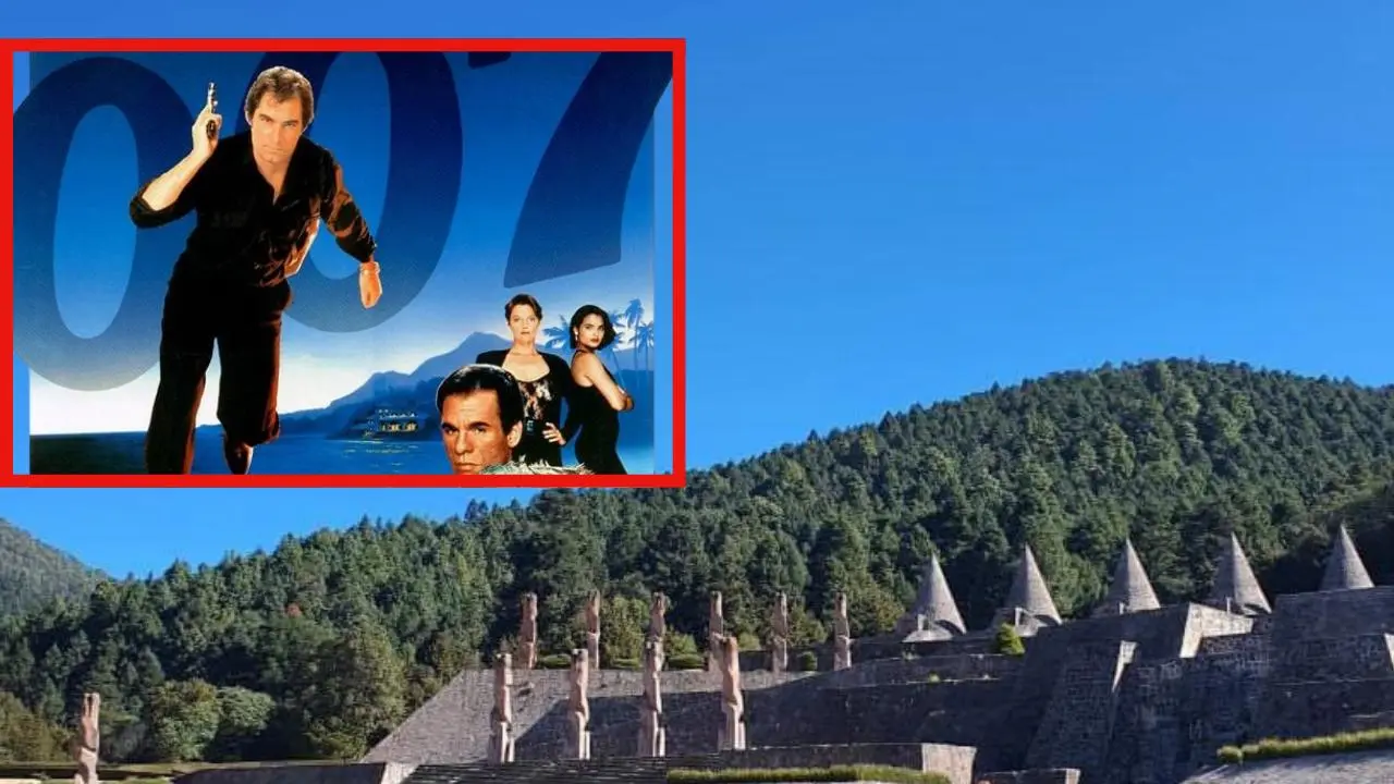 El lugar sagrado del Edomex que fue escenario en la película “Licencia para matar” de James Bond. Foto: @EdomexTurismo / sensacine.com