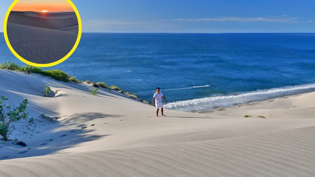 Este paraíso escondido en Oaxaca tiene dunas, mar azul y casi ningún turista
