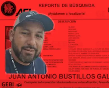 Desaparece Juan Antonio Bustillos Galván en Los Ramones, Nuevo León