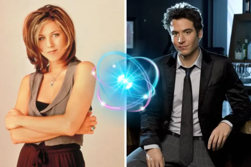 Fans de las sitcoms, una nueva creación de inteligencia artificial une a Rachel y Ted en una sorprendente combinación. Foto: Canva