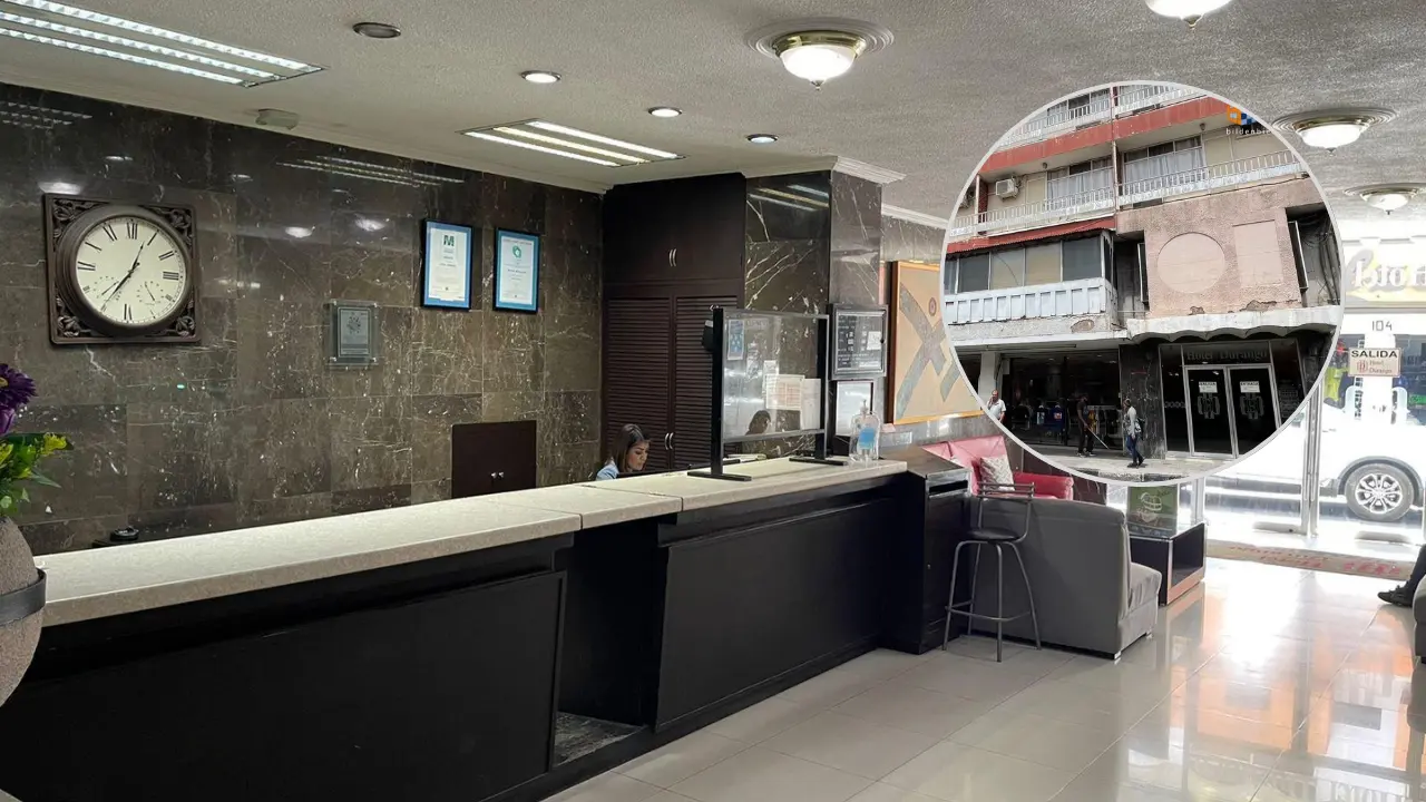 Un  hotel de Durango con varias décadas de funcionamiento está a la venta. Foto: Bilden.
