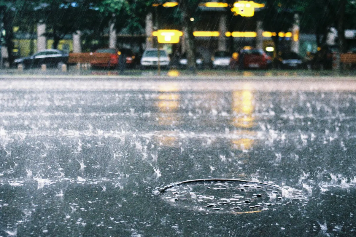 Lluvia a gran parte de la CDMX. Foto: Canva