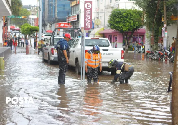 Lluvias provocan caos en Ecatepec y Tultitlán: hasta 40 cm de agua inundan calles