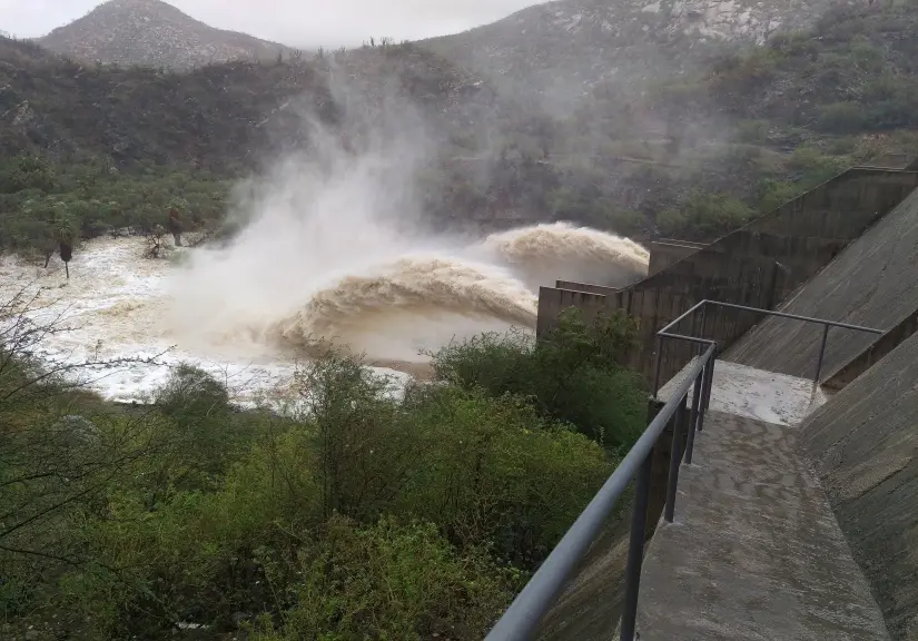 Presa de la Buena Mujer. Foto: CONAGUA.
