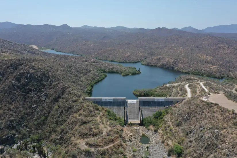 Presa de la Buena Mujer. Foto: CONAGUA.