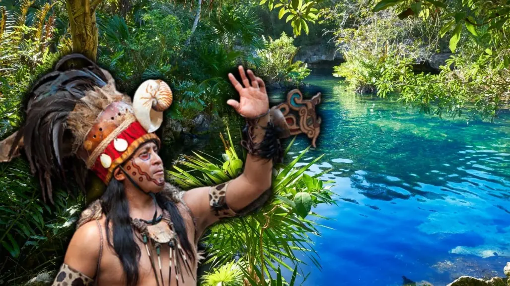 ¿Qué ritual hacían los mayas antes de entrar a un cenote?