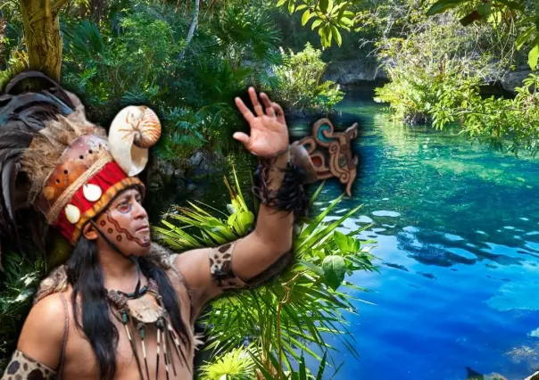 ¿Qué ritual hacían los mayas antes de entrar a un cenote?