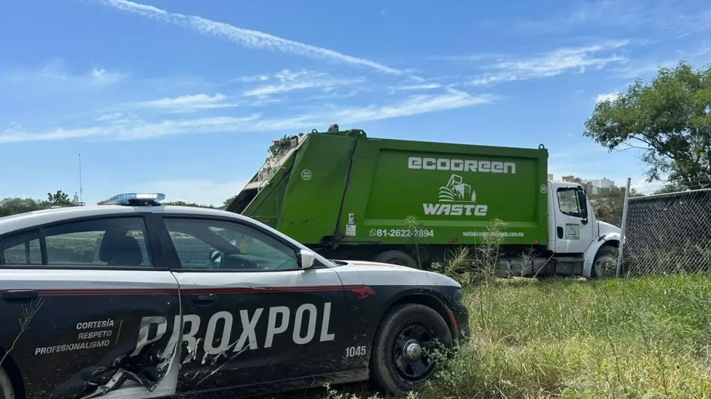 Tenía tres días trabajando el recolector de basura que atacó a dos compañeros en Escobedo