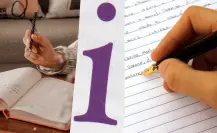 ¿Qué revela el punto de la “i” en la escritura, según la grafología?