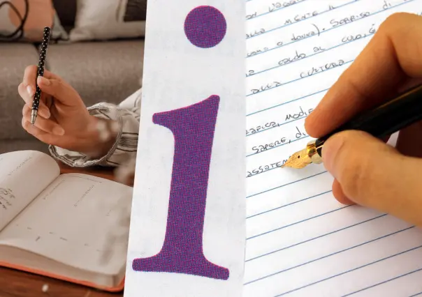 ¿Qué revela el punto de la "i" en la escritura, según la grafología?