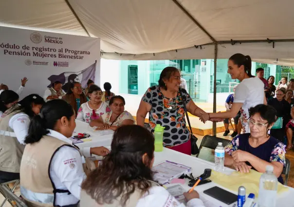 Así puedes inscribirte a la Pensión Mujeres Bienestar en agosto