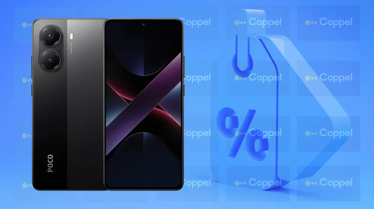 El Poco X7 Pro 5G sorprende por su potencia, diseño moderno y precio accesible dentro de la gama media premium. Foto: Canva