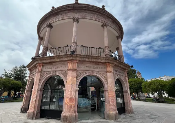 El increíble módulo de información turística que tiene la mejor vista de la Catedral de Durango