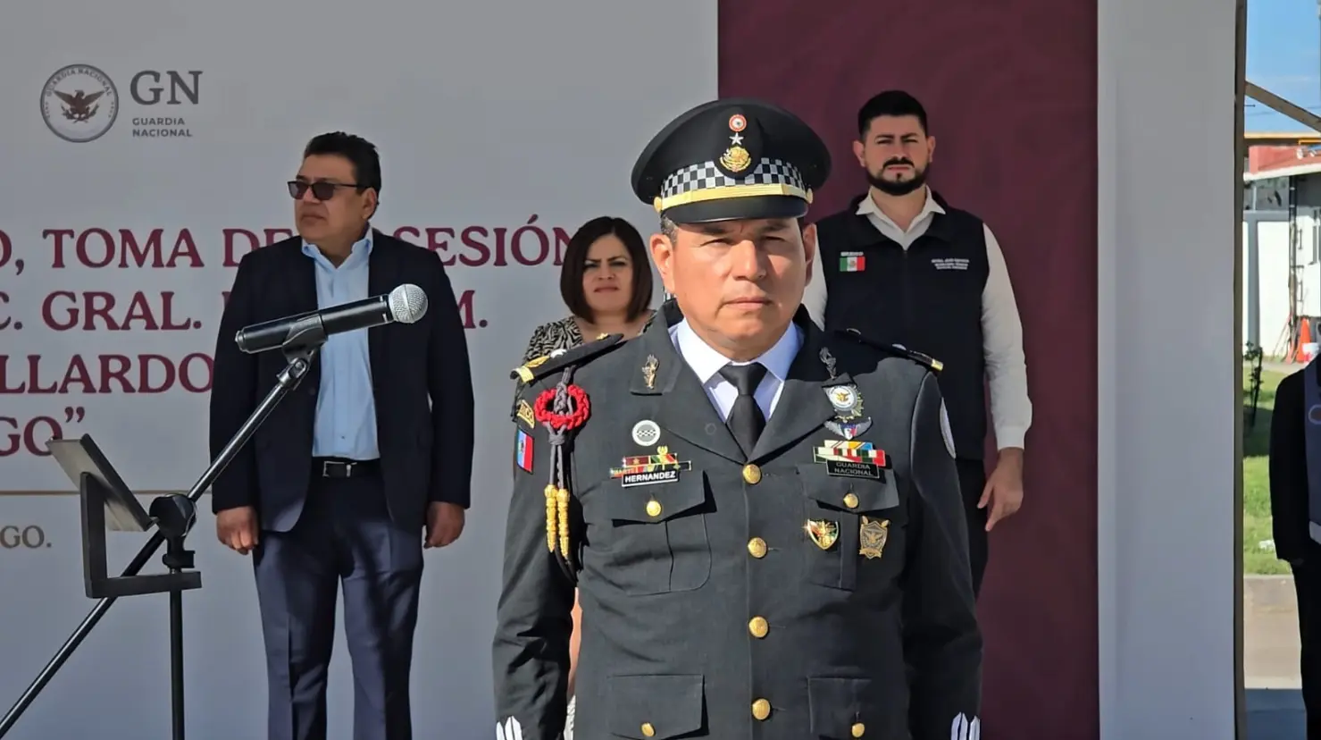 Pedro Alberto Hernández Gallardo es el nuevo Coordinador Estatal de la Guardia Nacional en Durango. Foto:Luis Lozano