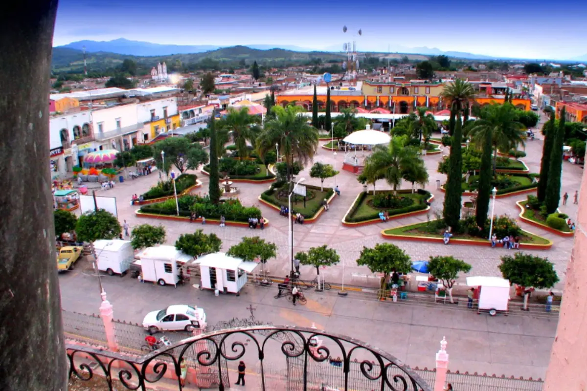 Explanada de Cocula, Jalisco.  Foto: Google Maps (Luis Eduardo Pérez Martínez)