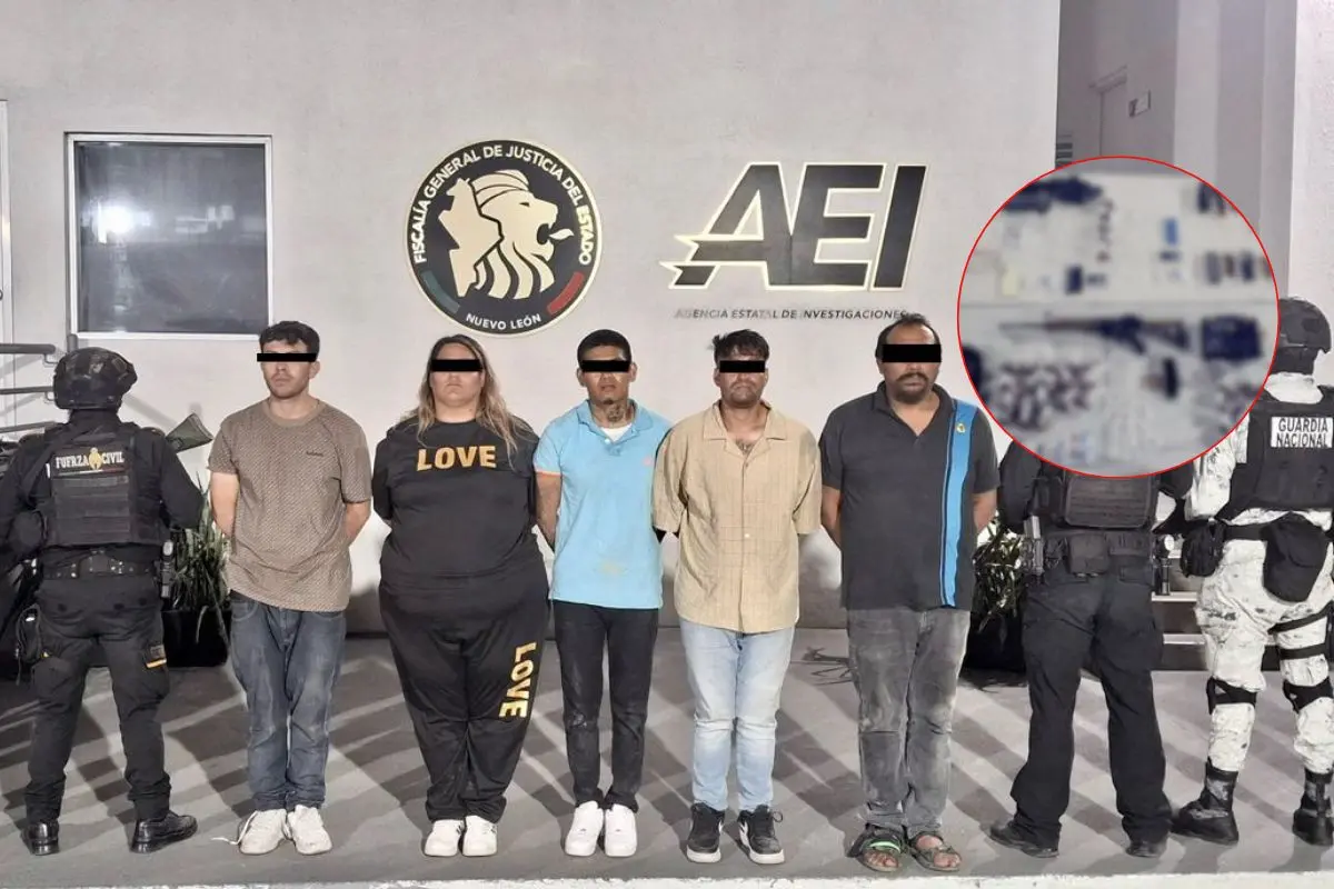 Los detenidos fueron puestos a disposición del Ministerio Público para definir su situación jurídica Foto: AEI