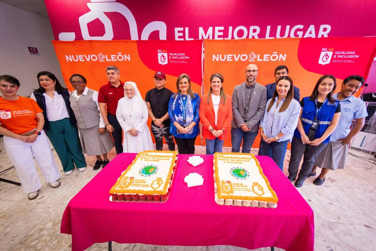 Martha Herrera, Secretaria de Igualdad e Inclusión en el festejo del 3er Aniversario Foto: Gobierno de Nuevo León