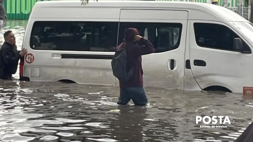 Mexibús Línea 2 suspende servicio por intensas lluvias en Edomex