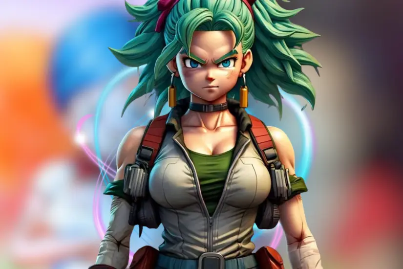 Explorar cómo sería la combinación de Bulma y Kale ofrece una mirada fascinante a la creatividad de la inteligencia artificial. Foto: Copilot