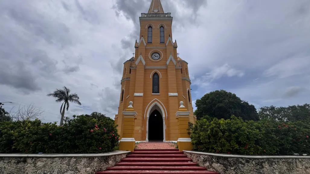 Iglesia neogótica de Eknakán: joya arquitectónica de Yucatán
