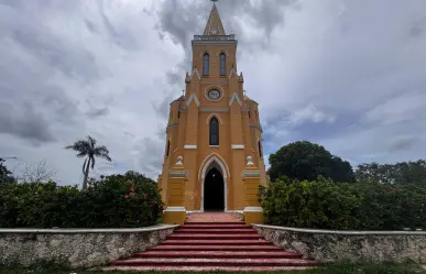 Iglesia neogótica de Eknakán: joya arquitectónica de Yucatán