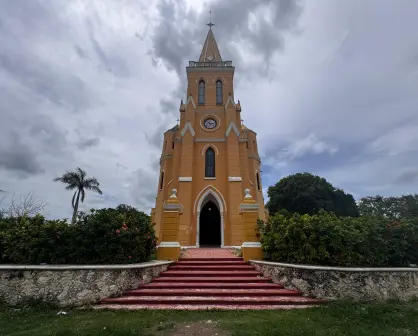 Iglesia neogótica de Eknakán: joya arquitectónica de Yucatán