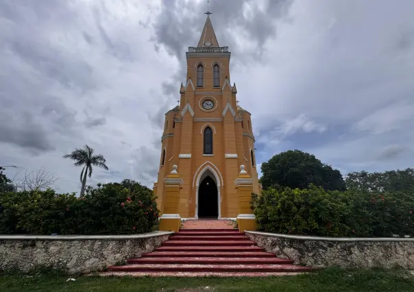 Iglesia neogótica de Eknakán: joya arquitectónica de Yucatán