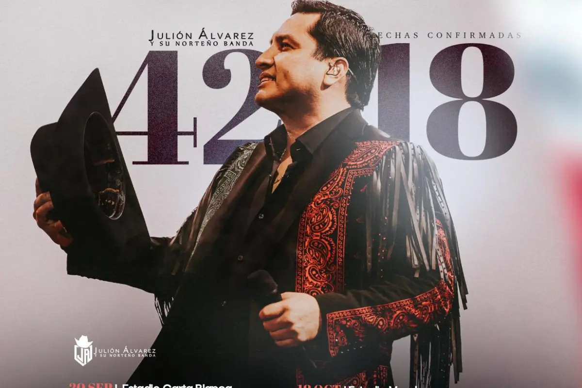 Descubre los detalles del concierto de Julión Álvarez en Tampico, con sus mayores éxitos y precios de boletos. ¡No te lo pierdas!