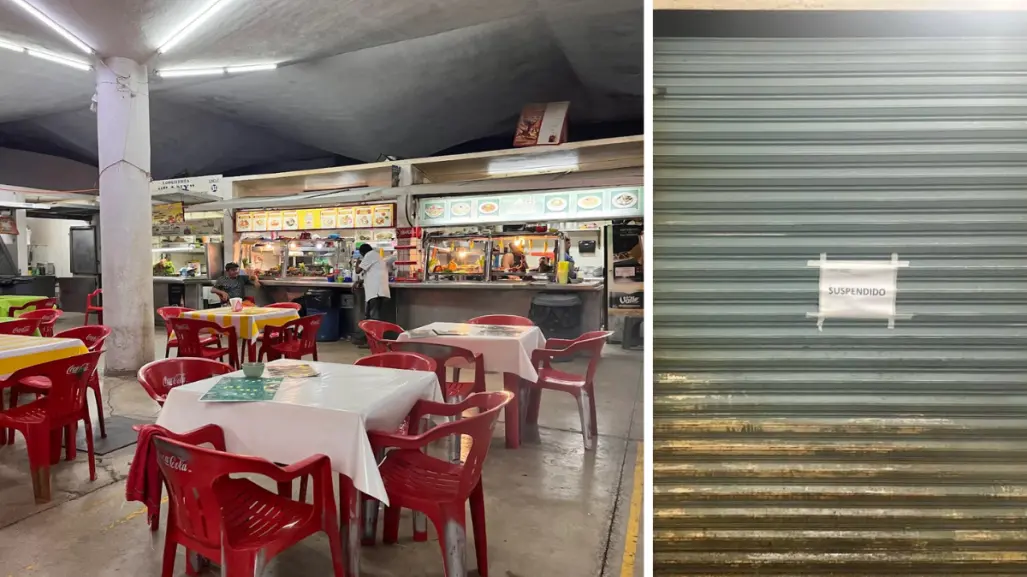 Por una riña, suspenden locales en el mercado de Santa Ana en Mérida