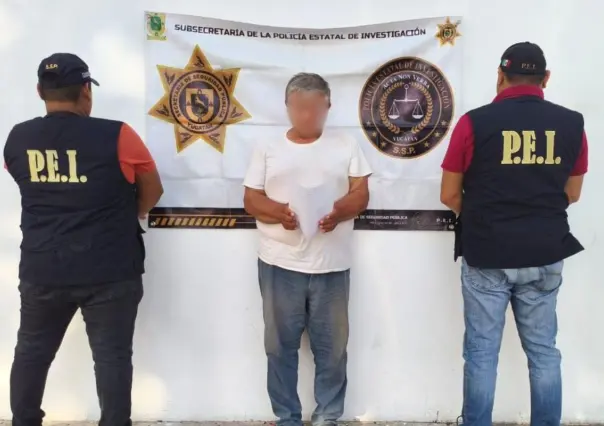 Detienen a hombre de 57 años por violación y abuso sexual contra menor en Yucatán