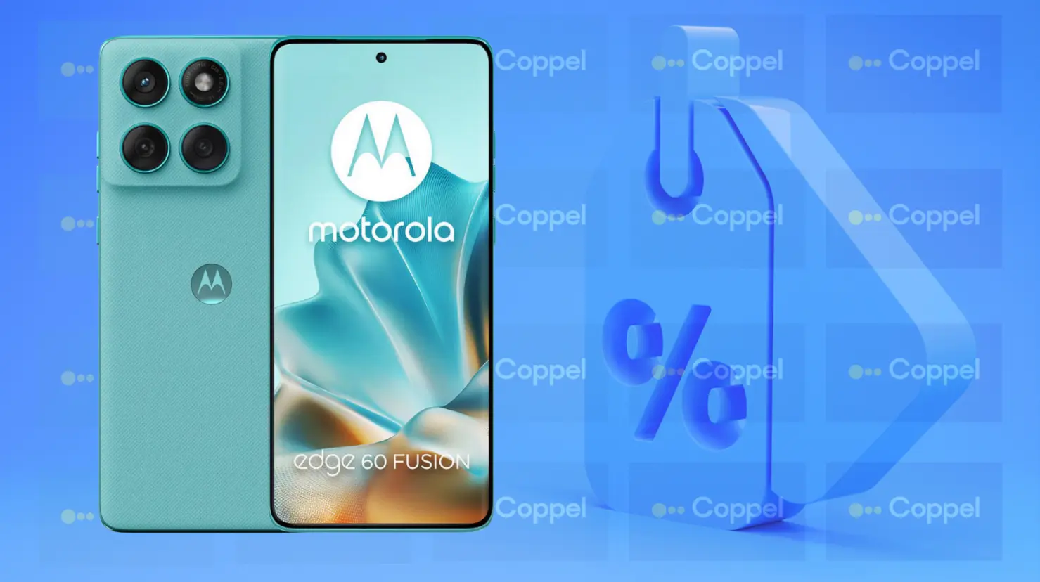 Motorola presenta el Edge 60 Fusion con diseño elegante, gran potencia y ahora disponible con atractivo descuento en tiendas seleccionadas. Foto: Canva