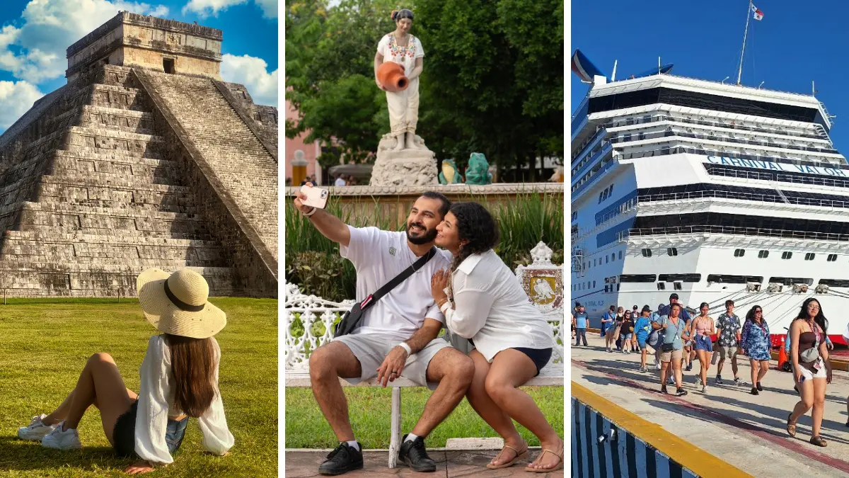 Se proyecta el arribo de 18 cruceros al puerto de Progreso este verano Foto: Sefotur Yucatán